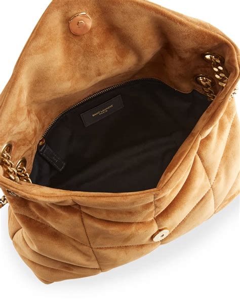 ysl puffer bag small|ysl loulou puffer suede.